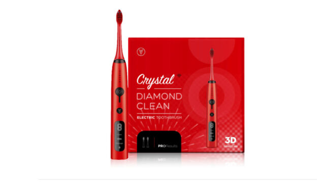 Проверка электрической зубной щётки viaila crystal diamond clean electric toothbrush (red)