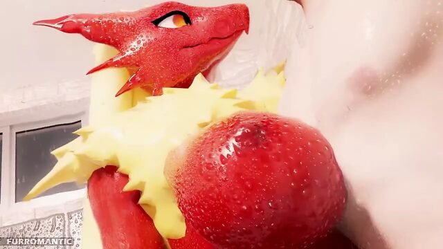 Pokemon Blaziken Hot Shower