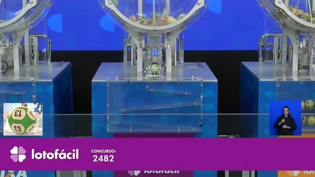 RedeTV - Resultado da Lotofácil - Concurso nº 2482 - 28/03/2022