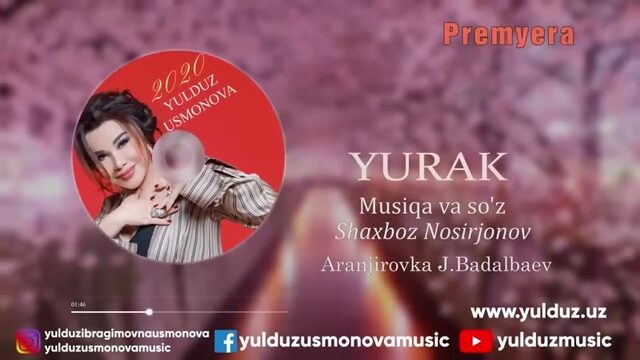 YULDUZ USMONOVA -YURAK(PREMYERA) 2020