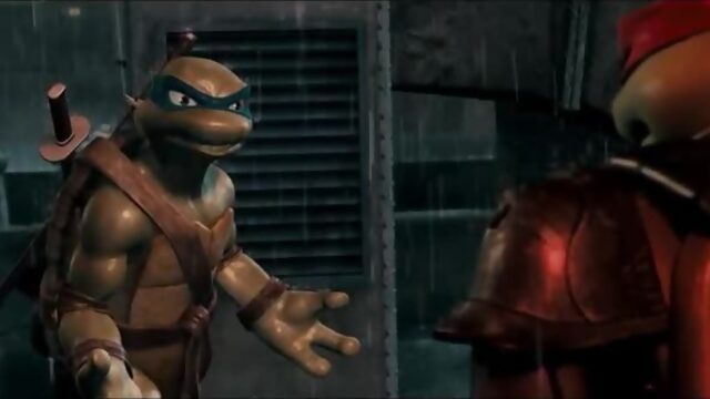 TMNT (2007) | Леонардо против Рафаэля