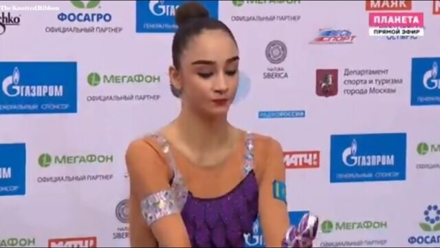 Алина Адилханова - булавы, финал // Grand Prix/ International Senior Tournament - Moscow, Russia - 16-19.02.18