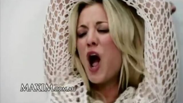 Kaley Cuoco nude naked sexy hot/ Кейли Куоко голая обнаженная в журнале Maxim