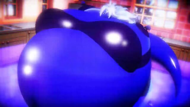 Android 21 blueberry body inflation (Violet Beauregarde parody).mp4