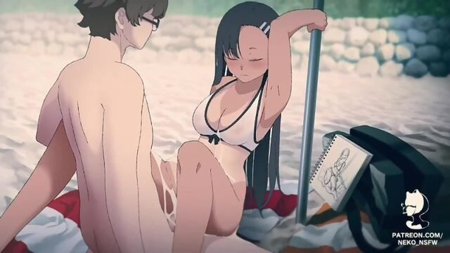 Hayase Nagatoro - sex on the beach; missionary; 3D sex porno hentai; (by @Neko_NSFW) [Dont Toy With Me, Miss Nagatoro]